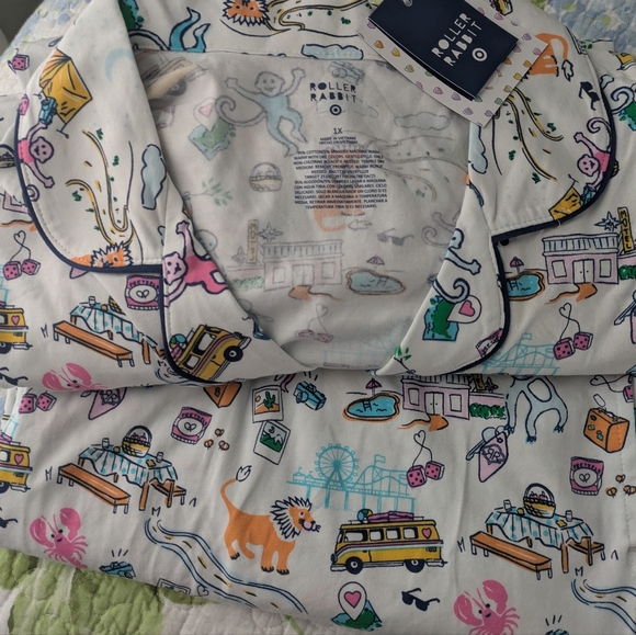 Roller Rabbit x Target Roadtrip Pajama Set - Picture 2 of 9